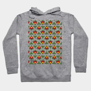 Exotic flower pattern Hoodie